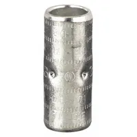 THOMAS & BETTS Open Barrel Splice: 350 kcmil Wire Size, Red Code, 2.25 in, Copper Barrel, 71 Die (MPN 54515)