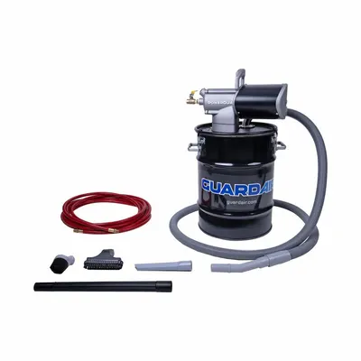 GUARDAIR Vacuum Cleaner: Wet/Dry, Std, Steel, 1 1/2 in Vacuum Hose Dia, 97 cfm Vacuum Air Flow - Pneumatic Vacuums