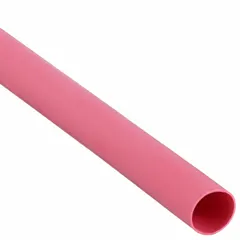 3M Heat Shrink Tubing: 0.09 in I.D. Before Shrinking, 0.05 in I.D. After Shrinking, 4 ft Lg, 250 PK (MPN FP-301-3/32-Red-4'-Bulk). Key specifications — Color: Red; Brand: 3M.
