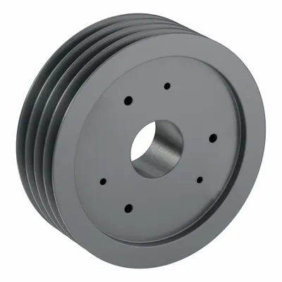 OEM V-Belt Pulley: 8V1500 - Bushed-Bore Cast-Iron Wedge V-Belt Pulleys
