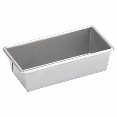 CHICAGO METALLIC Bread Pan: Aluminized Steel, 1 Slots, 4 in Overall Wd, 2 1/2 in Overall Dp - Bread & Loaf Pans