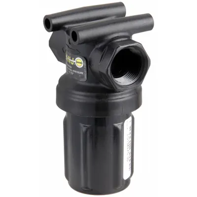BANJO Inline Strainer: Polypropylene, 1/2 in, NPT, Mesh, 0.0117 in Screen Size - Polypropylene Inline Strainers