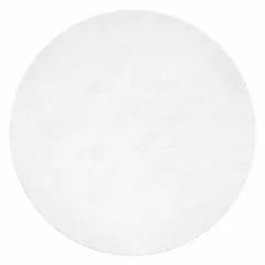 This slow-porosity cellulose filter paper has a diameter of 12.5 cm, thickness of 0.32 mm, and minimum pore size of 6 microns. It is non-fluted and intended for general qualitative filtration to retain fine particles from liquids.