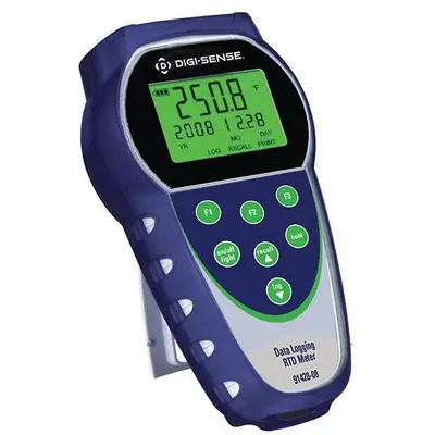 DIGI-SENSE Single-Input RTD Thermometer with USB Output - RTD Meters with Cabled Data Output