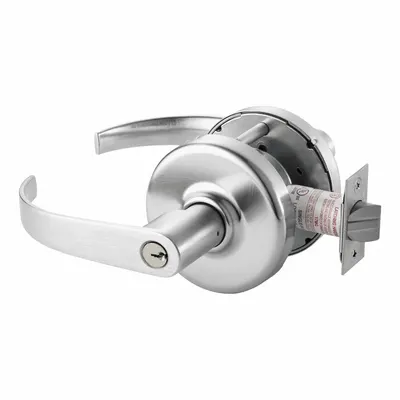CORBIN Door Lockset: Classroom Security Lever Locksets, Chrome