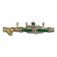 WATTS Backflow Preventer: LF007, 1 1/2 in Pipe Size, FNPT x FNPT, 21.75 in Overall Lg, 33°F – 180°F (MPN 1-1/2 LF007M2-QT-S)