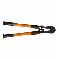 NUPLA Bolt Cutters: Fiberglass, For 1/2 in Max Dia Soft Steel, For 1/2 in Max Dia Medium Steel, Red (MPN 6894331)