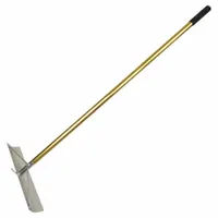 KRAFT TOOL Concrete Placer: Aluminum, 4 in Blade Wd, 19 1/2 in Blade Lg, Aluminum, Aluminum (MPN CC945)