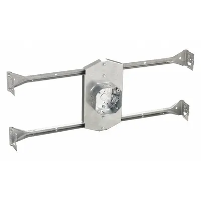 B-LINE BY EATON BA50F Steel Octagon Ceiling Electrical Box with - Ceiling Electrical Boxes