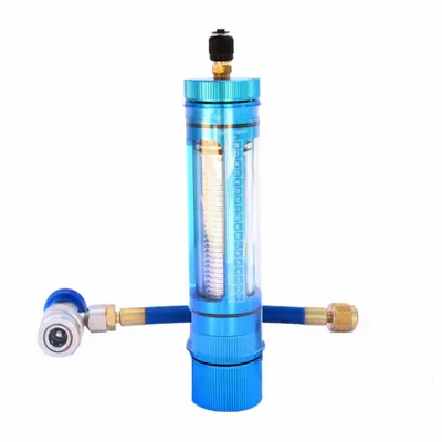 AIRSEPT A/C Oil and Dye Injector, R-134A, 2-1/2 in x 12 in x 3 in, MPN 90021 - A/C Oil Injection Tools