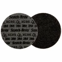 This 7-inch diameter ceramic disc is designed for cool-cutting removal of coatings on various materials. The extra-coarse grade provides aggressive surface conditioning and blending. Hook-and-loop backing enables quick attachment changes. Pack of 25 discs