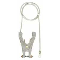 APPROVED VENDOR Bonding and Grounding Wire: Hand Clamp/Terminal, 3 ft, Uninsulated, Bare (MPN 9KZZ3)