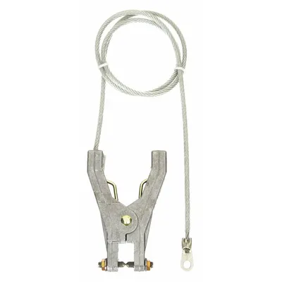 OEM Bonding and Grounding Wire: Hand Clamp/Terminal - Terminated Bonding & Grounding Wires