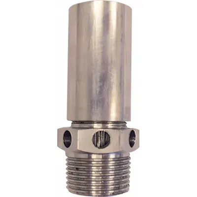 CONTROL DEVICES Vacuum Relief Valve: 1 1/2 in MNPT, Stainless Steel Body, 0 in Hg to 13.3 psi - Vacuum Relief Valves