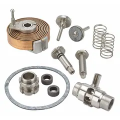 This repair kit is designed for servicing THS Series Hose Stations. It includes a coil sleeve and is constructed from bronze, metal, and stainless steel. Suitable for maintenance in facilities using temperature control equipment.