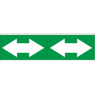 BRADY Pipe Marker Directional Flow Arrow - Pipe Marker Directional Flow Arrows