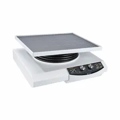 This HEIDOLPH 3D rocker provides a gentle wave-like motion for mixing, blending, staining, and washing procedures in laboratory settings. It operates at speeds from 3 RPM to 50 RPM and includes a Perforated Platform 1000. The unit features a standard plug style.