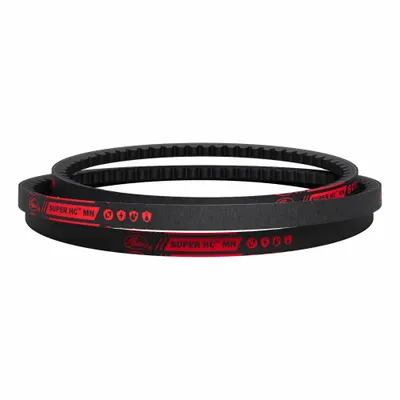 GATES Cogged V-Belt: 3VX415, 41.5 in Outside Lg, 3/8 in Top Wd, 21/64 in Thick - 3VX Section V-Belts