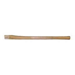 This 36-inch hickory axe handle is designed for use with axe heads up to 5 lb. Hickory construction provides shock resistance for heavy-duty striking tasks. Suitable for splitting, chopping, and shaping wood in forestry, landscaping, and construction applications.
