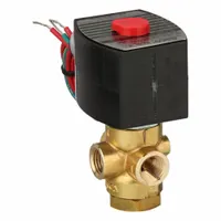 REDHAT Solenoid Valve: 3-Way, Configurable, 1/4 in Pipe Size, 110V AC/120V AC, Quick Exhaust (MPN EF8320G174)