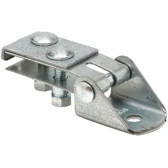This cable sway brace attachment is used in seismic bracing systems to secure cable sway braces to pipe or rod, helping to prevent lateral movement during seismic events. Made of carbon steel with a galvanized finish, it measures 2-1/4 in height, 5-1/4 in length, and 2-1/4 in width, and fits 3/4 in pipe/rod diameter.
