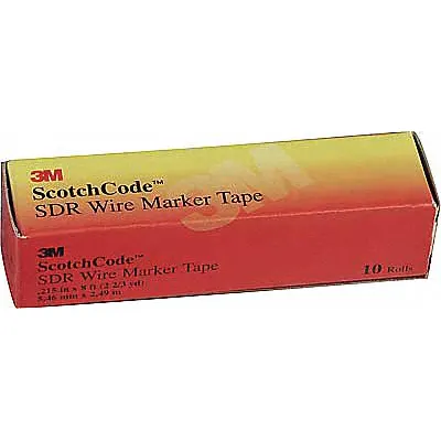 3M SDR-Y Wire Marker Dispenser Replacement Roll - Wire Marker Dispenser Replacement Rolls