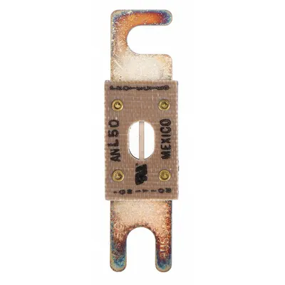 BUSSMANN Forklift Limiter Fuse: ANL Series, Bolt-On, Fast-Acting, 50 A, 80 V DC - Fast-Acting & General Purpose Bolt-On Fuses
