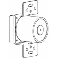 Electromagnetic Door Holder: Wall - Mounted, Aluminum (MPN SEM7850-516)