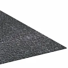 Indoor medium-traffic spaghetti-loop drainage scraper mat. Made of vinyl with a flat edge, 9/20 in thick. Traps dirt and moisture from shoes to reduce slip risks and floor wear. Suitable for entryways, lobbies, and corridors.