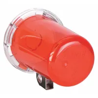 BRADY Push Button Lockout: For 0.63 in Max Button Dia, Red, 3.133 in x 2.5 in x 2.5 in (MPN 130819)