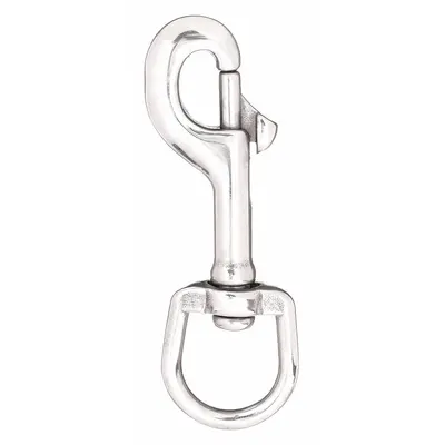 LUCKY LINE PRODUCTS Slide Bolt Snap: 1 Snaps, Slide Bolt, Stainless Steel - Slide Bolt Spring Snaps