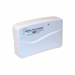 Zoning control for HVAC systems managing up to three separate zones with one cooling and one heating stage. Operates at 24V AC, housed in an off-white enclosure measuring 4 3/8 in H by 6 5/8 in W. Includes wire nuts and requires a 1 Heat thermostat type. Terminal designation C.