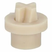 STENNER Valve: Valve, Duckbill, Santoprene Body, 40 gpd Max. Flow Rate, 100 psi Max. Pressure, 2 PK (MPN UCCVDB0)