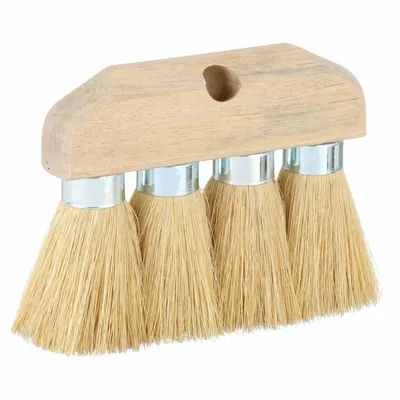 TOUGH GUY Roofing Brush: 8 in L, Wood - Roofing Tools