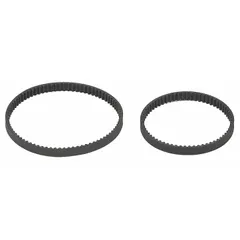 This replacement belt is designed for upright vacuum cleaners, specifically for use with Dayton-brand vacuums. It drives the brush roll to agitate carpet fibers during cleaning. The belt is a standard replacement part for maintaining vacuum performance.