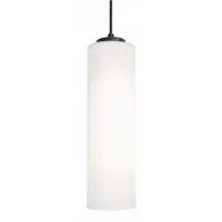 AFX INC. Decorative Pendant: 4 in Dia, 12 in Ht, Black, 60 W, 120V AC (MPN LEOP0412MBBK)
