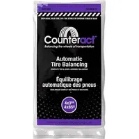 COUNTERACT Balancing Beads: Wheel Balancing Beads, Trucks, Glass, Purple, 3 oz Wt (MPN 3oz. BP)