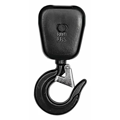 Dayton Bottom Hook Assembly: Electric Chain Hoists, 800 lb Compatible Load Capacity - Bottom Hooks for Hoists