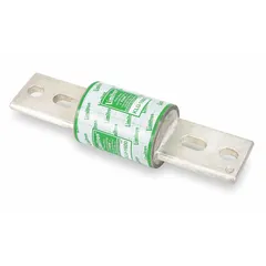 The BUSSMANN KLU-1600 is a Class L, time-delay bolt-on fuse rated at 600 V AC and 1.6 kA. It features a non-indicating design and is part of the KLU Series. This fuse is used for overcurrent protection in industrial electrical systems such as switchboards, panelboards, and motor control centers, where high interrupting capacity and delayed response to transient surges are required.