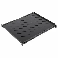 VIDEO MOUNT PRODUCTS Rack Shelf: 1 u, Vented Shelf, 39 1/2 in Overall Dp, 1 3/4 in Overall Ht, Black (MPN ER-S1U4P-2240)