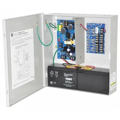 ALTRONIX Power Supply 8Fuse 12Dc/3.5A Or 24Dc/3A: Power Supply - Power Supply Boards with Enclosures
