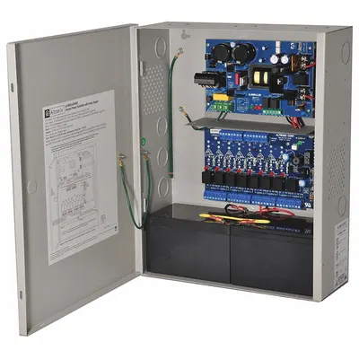 ALTRONIX Power Supply 8PTC 12VDC Or 24VDC @ 6A: Power Supply - Power Supply Boards with Enclosures