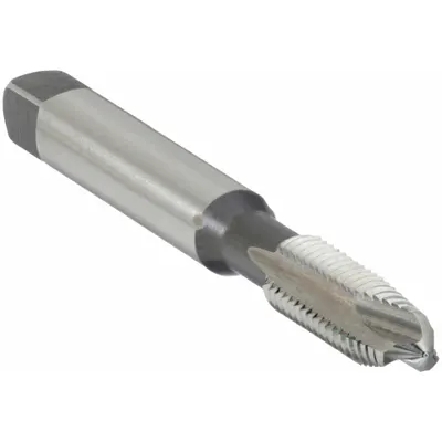 CHICAGO-LATROBE Spiral Point Tap: M6x1 Metric, D5 / 6H, 3 Flute, Plug Chamfer - General Purpose Spiral-Point Taps