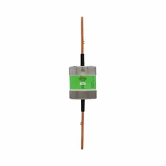The BUSSMANN FRS-R-600 is a Class RK5 time-delay blade fuse rated at 600 A, 600 V AC, and 300 V DC. It is part of the FRS-R series and is non-indicating. This fuse is used for overcurrent protection in industrial power distribution, motor circuits, transformers, and other equipment with high inrush currents.