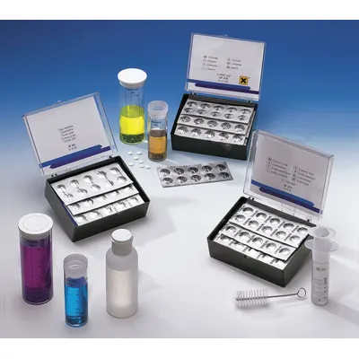 LOVIBOND Total Hardness Water Test Kit: Total Hardness, 5 to 500 mg/L, 5 mg/L, 30 Tests - Water Quality Test Kits