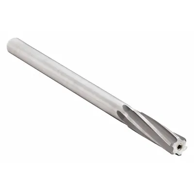 YANKEE Chucking Reamer: 0.4331 in Dia, 11 mm, Spiral Flute - Spiral-Flute High-Speed Steel Chucking Reamers