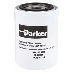 Replacement canister for return line hydraulic filters. Max. pressure 150 psi, inlet thread size 1"-12. Suitable for use in hydraulic systems to filter return line fluid.