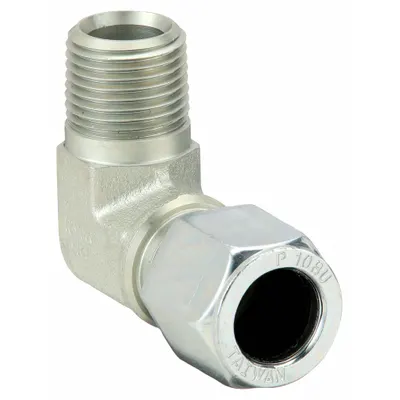 PARKER Ferulok 10 CBU-S Flareless Bite-Type Steel Compression Fitting Elbow - Flareless Bite-Type Steel Compression Fittings