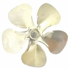 Replacement fan blade for use with TPI model 21WD10T01. Designed for HVAC and refrigeration systems to provide airflow for cooling or ventilation in commercial or industrial equipment.