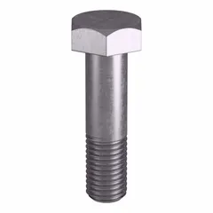 Grade B8 heavy hex bolt with 3/4"-10 thread size, plain finish, meeting ASTM A193 material quality and ASME B18.2.1 dimensional standards. Suitable for high-temperature and high-pressure industrial applications such as flanged connections, pressure vessels, and valve assemblies. Supplied in a small pack without nut.